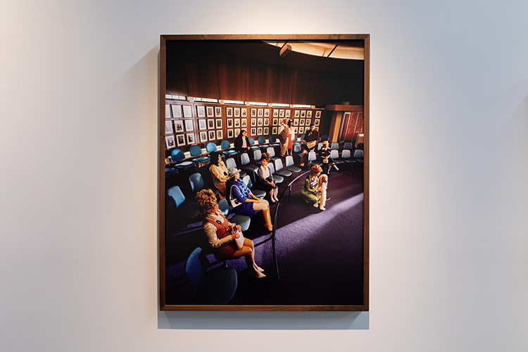 artwork hanging on a wall